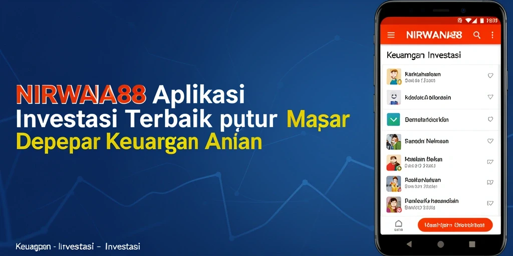 Tampilan antarmuka aplikasi Investasi NIRWANA88 yang modern dan intuitif.