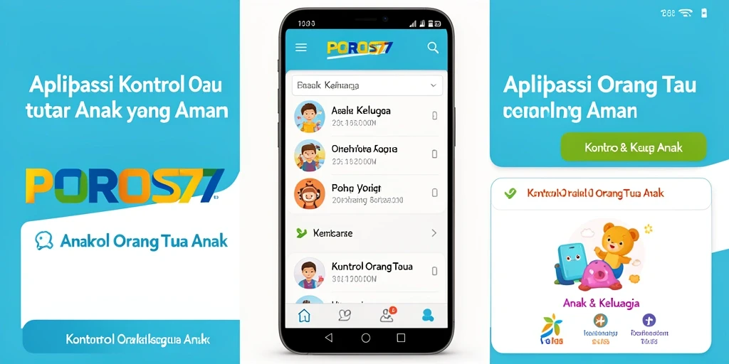Tampilan antarmuka aplikasi POROS77 yang intuitif dan mudah digunakan.