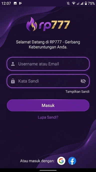 Masuk ke Akun rp777: Panduan Lengkap